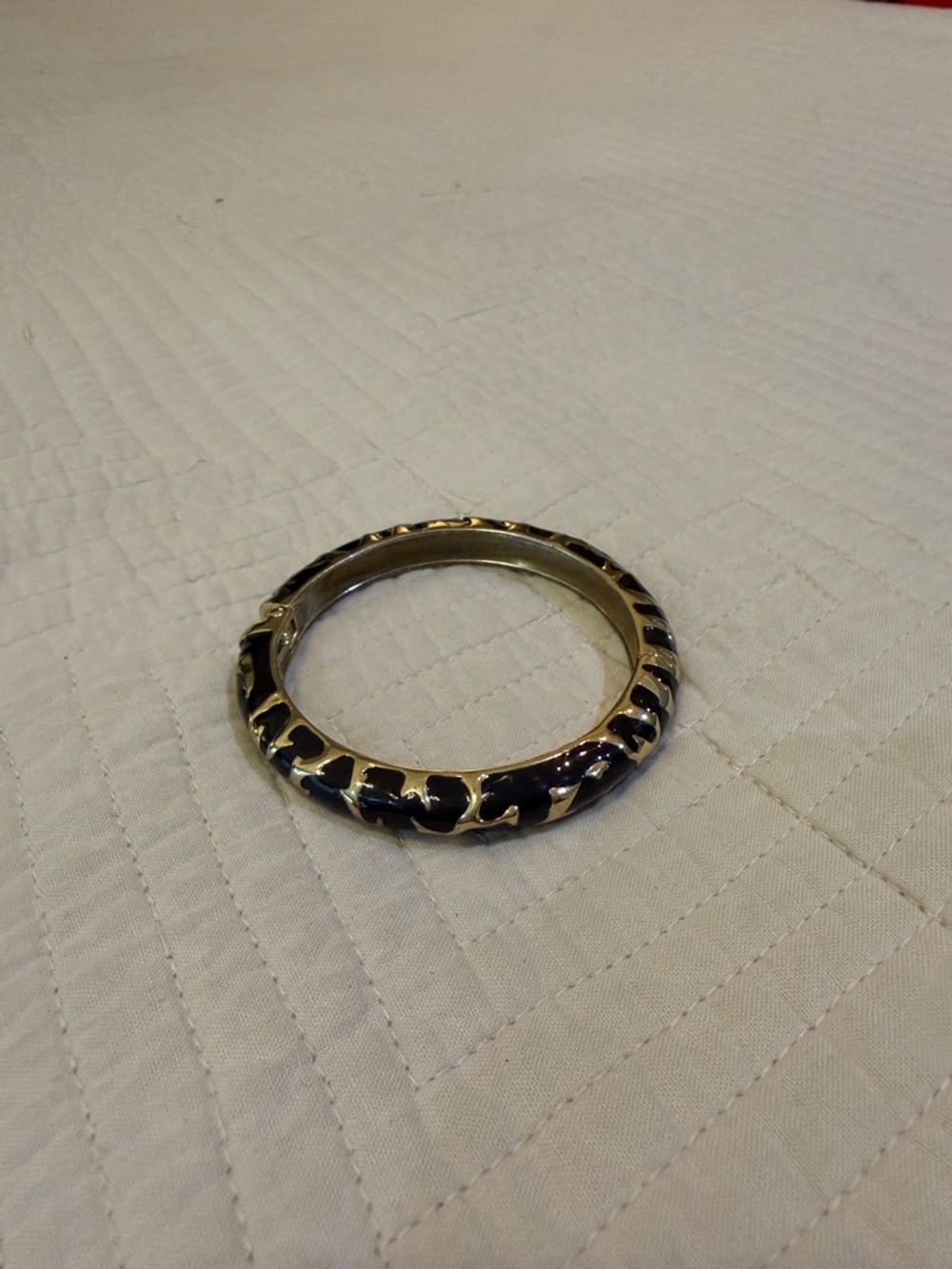 Enamel Bangle Bracelet - Women's Jewelry